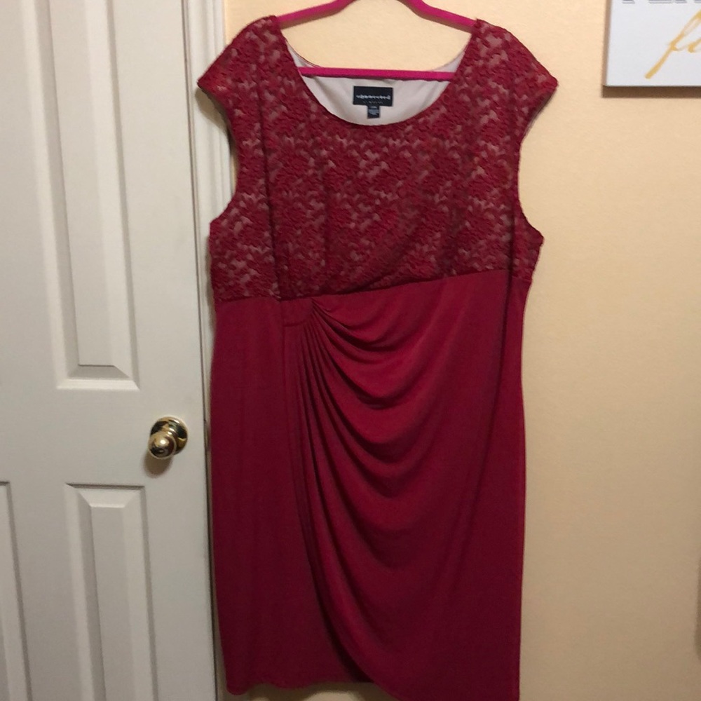 Red dress